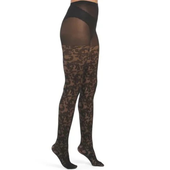 NWTNATORI Baroque Sheer Tights black 166mn - Picture 1 of 3